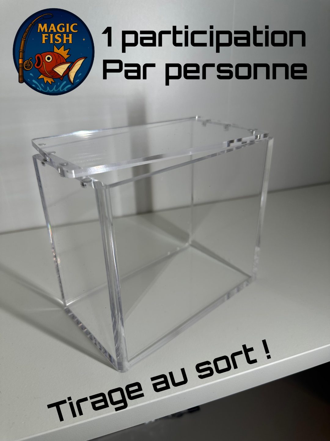 Tirage au sort - Acrylique Display Pokémon