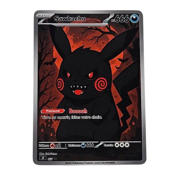 Carte custom Sawkachu